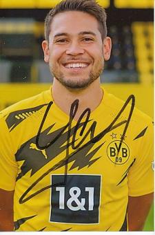 Raphael Guerreiro  Borussia Dortmund  Fußball Autogramm Foto original signiert 