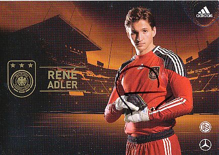 Rene Adler  DFB   Fußball Autogrammkarte  original signiert 