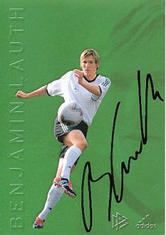 Benjamin Lauth  DFB   Fußball Autogrammkarte  original signiert 