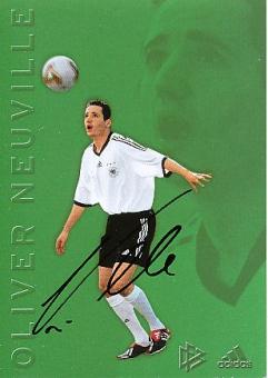Oliver Neuville  DFB   Fußball Autogrammkarte  original signiert 