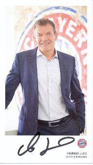 Andreas Jung  FC Bayern München 2017/2018   Fußball Autogrammkarte  original signiert 