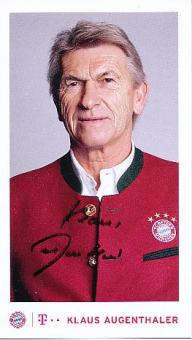 Klaus Augenthaler  FC Bayern München  Legenden   Fußball Autogrammkarte  original signiert 