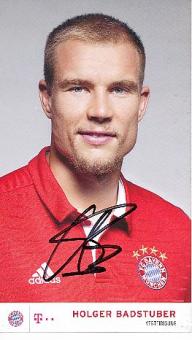 Holger Badstuber  FC Bayern München 2016/2017   Fußball Autogrammkarte  original signiert 