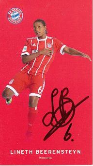 Lineth Beerensteyn  FC Bayern München  Frauen  Fußball Autogrammkarte  original signiert 