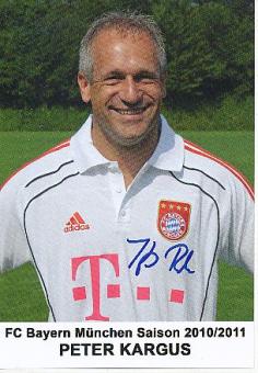 Peter Kargus  2010/2011  FC Bayern München  Frauen  Fußball Autogrammkarte  original signiert 