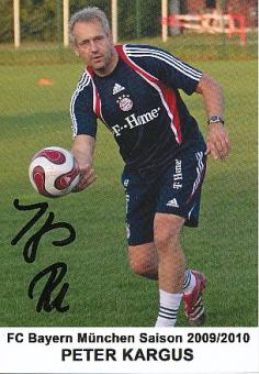 Peter Kargus  2009/2010  FC Bayern München  Frauen  Fußball Autogrammkarte  original signiert 