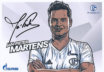 Jan Pieter Martens  2017/2018   FC Schalke 04  Fußball Autogrammkarte  original signiert 