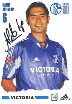 Hamit Altintop  2005/2006  FC Schalke 04 Fußball Autogrammkarte  original signiert 
