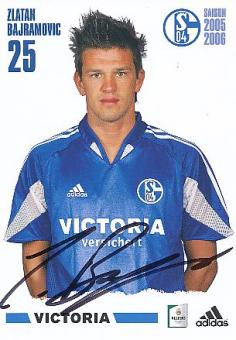Zlatan Bajramovic  2005/2006  FC Schalke 04 Fußball Autogrammkarte  original signiert 