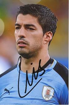 Luis Suarez Uruguay   Fußball  Autogramm Foto original signiert 
