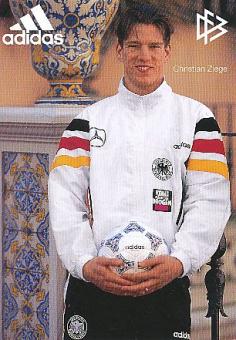 Christian Ziege  DFB  Fußball  Autogrammkarte 