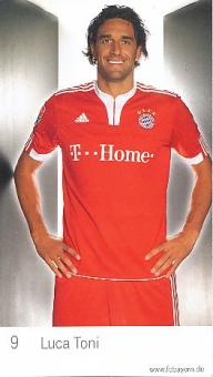 Luca Toni  FC Bayern München  Fußball  Autogrammkarte 