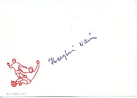 Nandor Hidegkuti † 2002  Ungarn  WM 1954  Fußball Autogramm Karte original signiert 