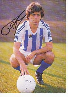 Roberto López Ufarte  Real Sociedad   Fußball Autogrammkarte original signiert 