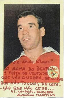 Angelo Martins † 2020 Portugal & Benfica Lissabon  Fußball Autogrammkarte original signiert 