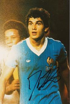 Jean-Louis Zanon  Frankreich  Fußball Autogramm Foto original signiert 