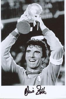 Dino Zoff Italien Weltmeister WM 1982   Fußball Autogramm Foto original signiert 