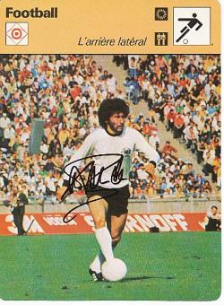 Paul Breitner  DFB Weltmeister  WM 1974   DFB  Fußball  Autogrammkarte  original signiert 