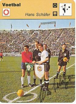 Hans Schäfer † 2017  DFB Weltmeister  WM 1954   Fußball  Autogrammkarte  original signiert 