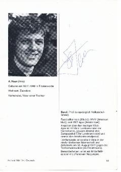 Arie Haan  Holland WM 1974  Fußball Bild original signiert 