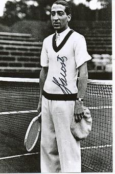 Rene Lacoste † 1996 Frankreich  Tennis Autogramm Foto original signiert 