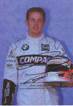 Jenson Button  GB  Weltmeister   Formel 1  Auto Motorsport  Autogrammkarte  original signiert 