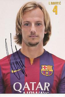 Ivan Rakitic  FC Barcelona  Fußball Autogrammkarte original signiert 