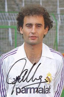Ricardo Gallego   Real Madrid  Fußball Autogrammkarte original signiert 