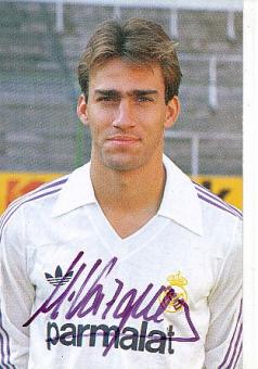 Martin Vasquez   Real Madrid  Fußball Autogrammkarte original signiert 
