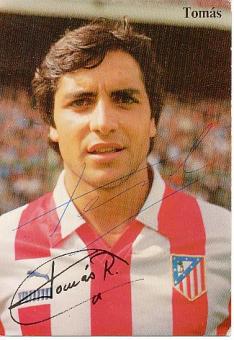 Tomas Renones   Atletico Madrid  Fußball Autogrammkarte original signiert 