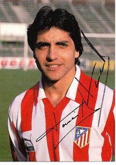 Tomas Renones  Atletico Madrid  Fußball Autogrammkarte original signiert 