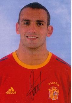 Raul Bravo  Spanien  Fußball Autogrammkarte Druck signiert 