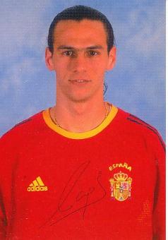 Jesus Capitan "Capi" Spanien  Fußball Autogrammkarte Druck signiert 