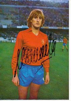 Antonio Maceda   Spanien  Fußball Autogrammkarte original signiert 