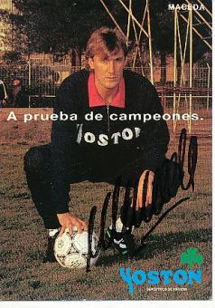 Antonio Maceda   Spanien  Fußball Autogrammkarte original signiert 