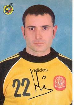 Jose Francisco Molina  Spanien  Fußball Autogrammkarte original signiert 
