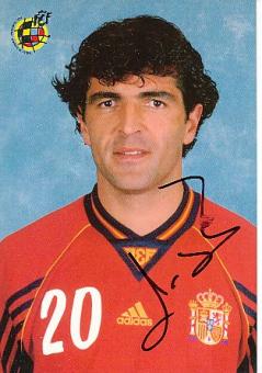 Miguel Angel Nadal  Spanien  Fußball Autogrammkarte original signiert 