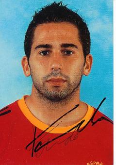 Raul Tamudo  Spanien  Fußball Autogrammkarte original signiert 