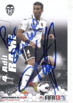 Adil Rami   FC Valencia  Fußball Autogrammkarte original signiert 