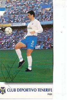 Juan Antonio Pizzi  CD Teneriffa  Fußball Autogrammkarte original signiert 