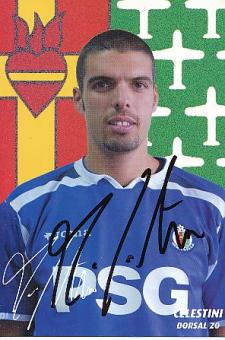 Fabio Celestini   FC Getafe  Fußball Autogrammkarte original signiert 