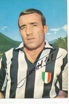 Luis del Sol † 2021  Juventus Turin  Fußball Autogrammkarte original signiert 