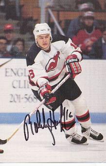 Bobby Holik  New Jersey Devils  Eishockey Autogrammkarte  original signiert 