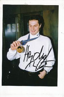 Milan Hejduk  Tschechien Gold Olympia 1998   Eishockey Autogramm Foto  original signiert 