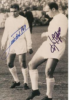 Luis del Sol † 2021 & Alfredo Di Stefano † 2014   Real Madrid  Fußball Autogramm Foto original signiert 