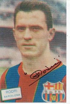 Rodri † 2022   FC Barcelona  Fußball Autogramm Foto original signiert 