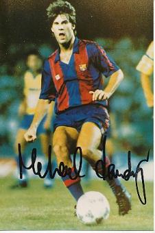 Michael Laudrup   FC Barcelona  Fußball Autogramm Foto original signiert 