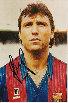 Hristo Stoichkov  FC Barcelona  Fußball Autogramm Foto original signiert 