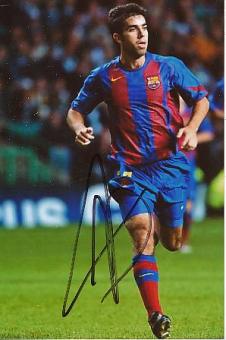 "Oleguer"   Oleguer Presas   FC Barcelona  Fußball Autogramm Foto original signiert 