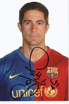 Sylvinho   FC Barcelona  Fußball Autogramm Foto original signiert 